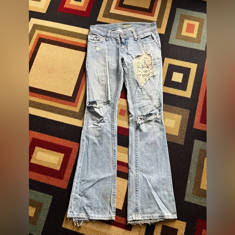 Upcycled Vintage American Eagle Jeans
